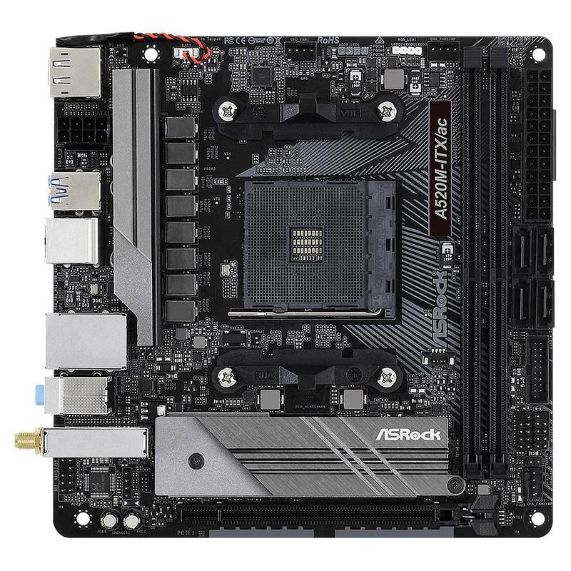 ASRock A520M-ITX/ac マザーボード 87dfc30d2a170d4bf97b1288d32524